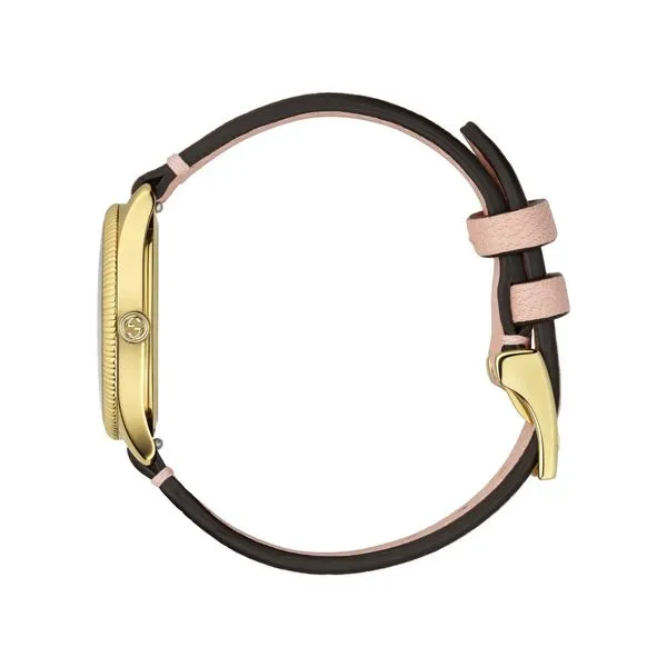Gucci G-Timeless Watch with Bee - Light Pink Image 4 La Mine d'Or Moncton, NB