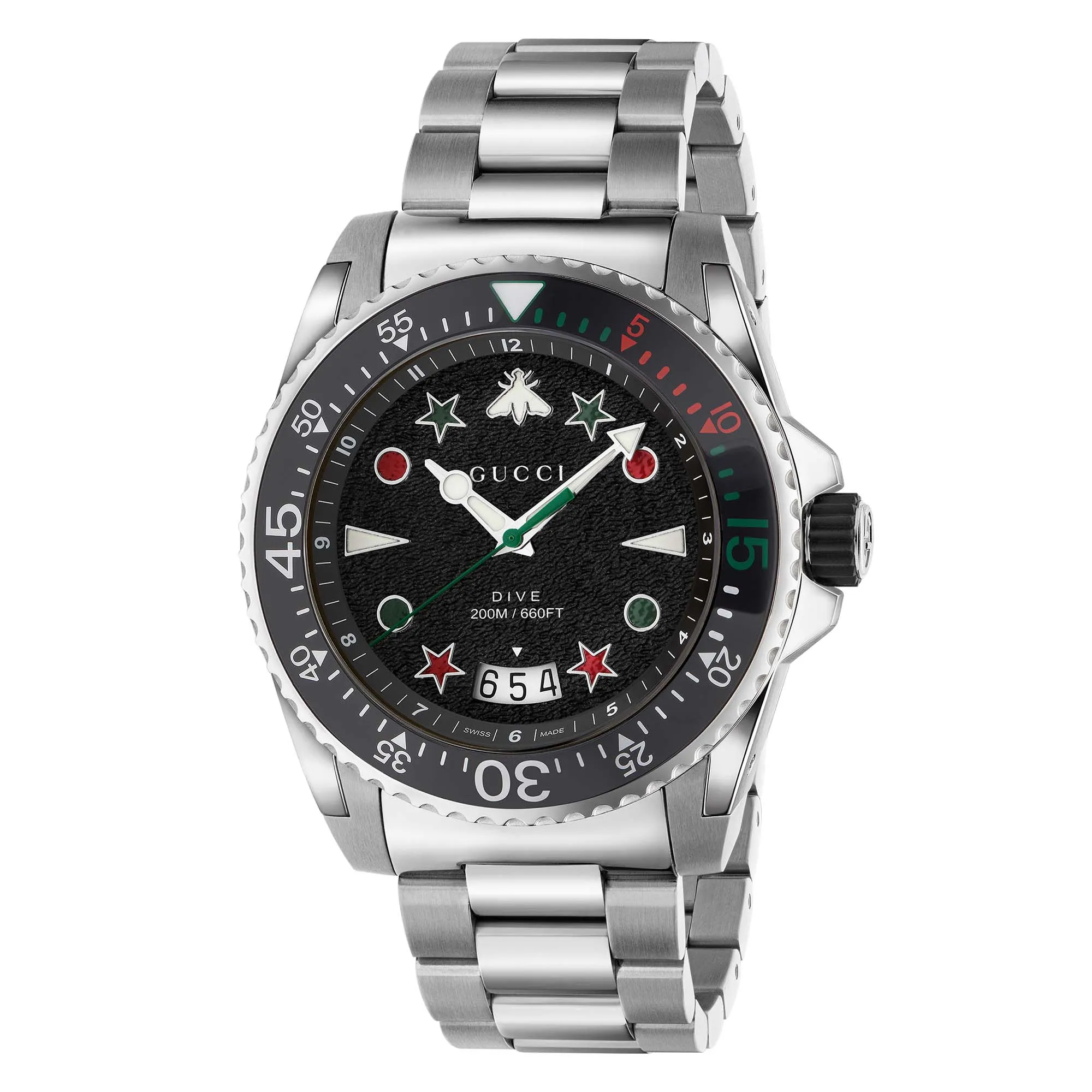 Gucci Dive XL 45mm Stainless Steel Watch La Mine d'Or Moncton, NB