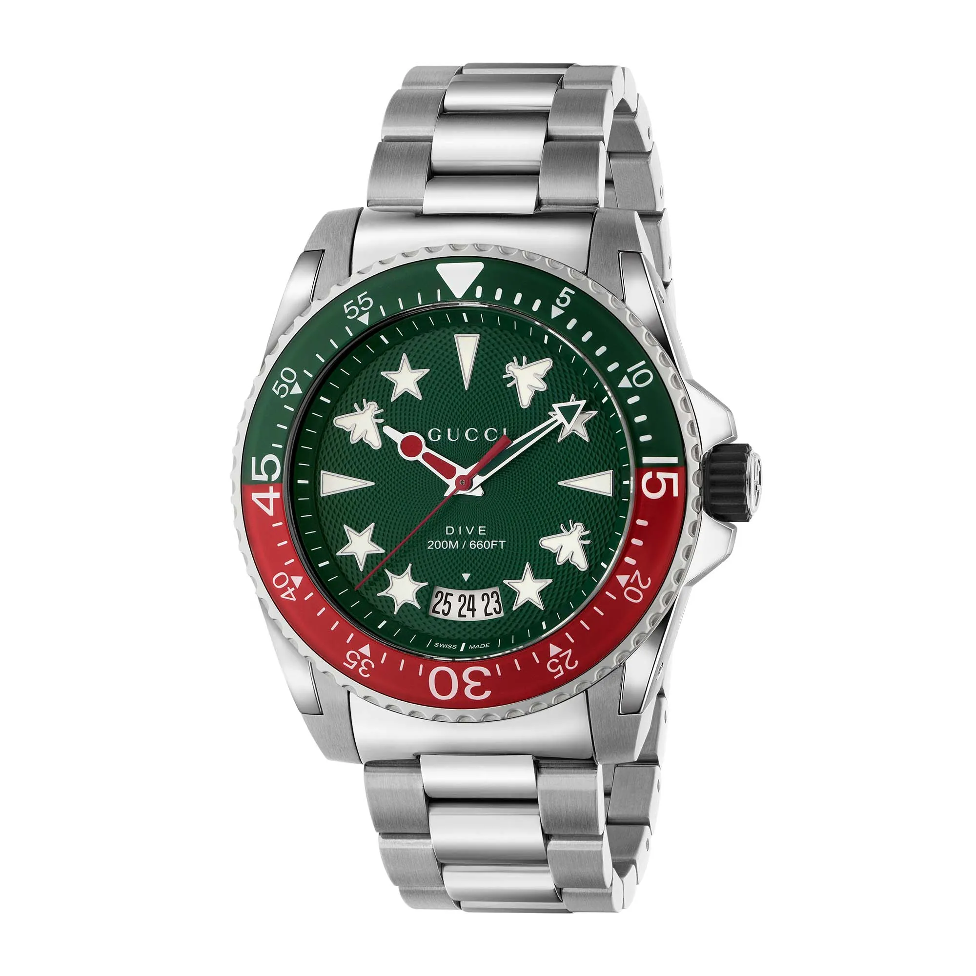 Gucci Dive XL Stainless Steel Watch 45mm La Mine d'Or Moncton, NB