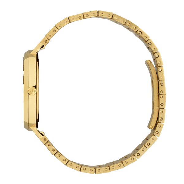 Gucci Grip 35mm 18kt Goldtone Stainless Steel Watch Image 3 La Mine d'Or Moncton, NB