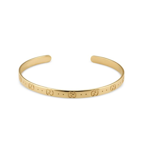 Gucci Icon 4mm Bangle 18kt Yellow Gold La Mine d'Or Moncton, NB