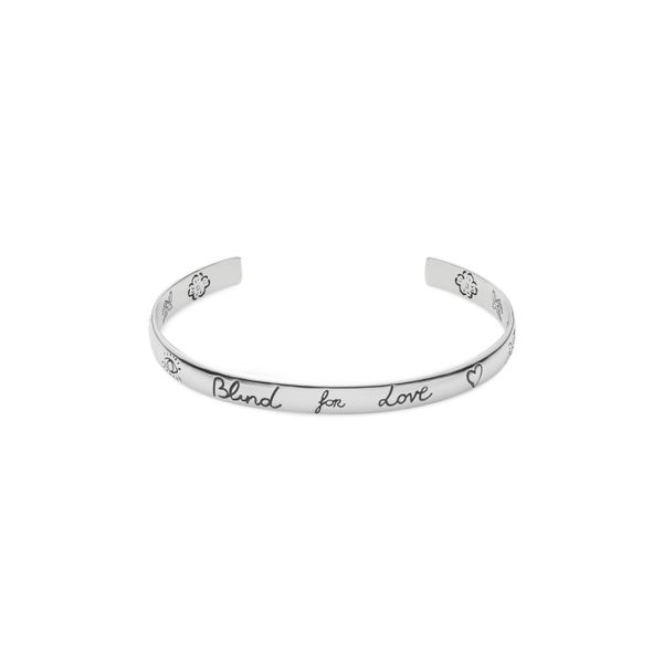 Gucci Blind for Love Cuff Bangle in Sterling Silver La Mine d'Or Moncton, NB