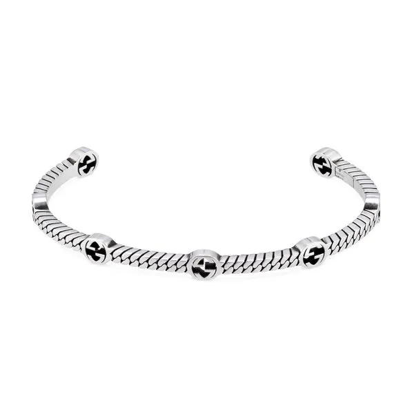 Gucci Interlocking G Sterling Silver Bracelet La Mine d'Or Moncton, NB