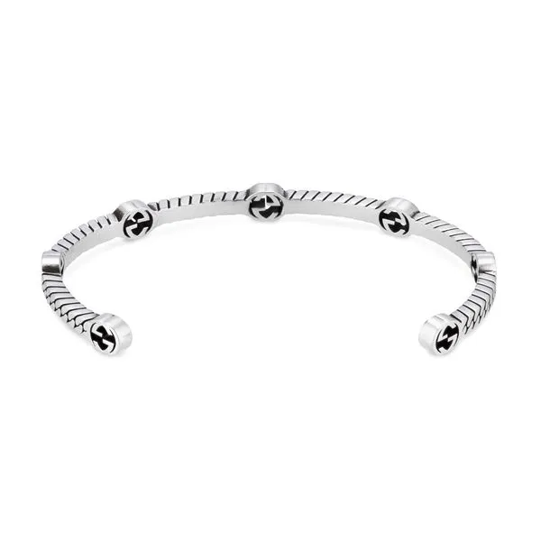 Gucci Interlocking G Sterling Silver Bracelet Image 2 La Mine d'Or Moncton, NB