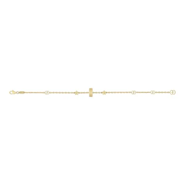 Gucci Icon 18kt Yellow Gold Star Bracelet Image 2 La Mine d'Or Moncton, NB