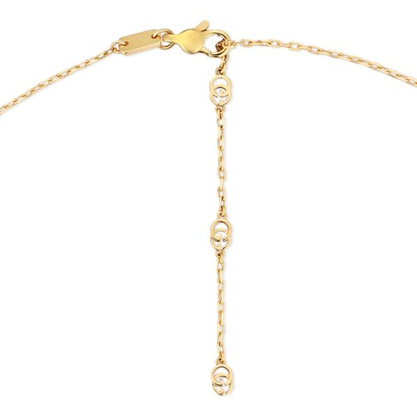 Gucci Running G Yellow Gold Necklace Image 3 La Mine d'Or Moncton, NB