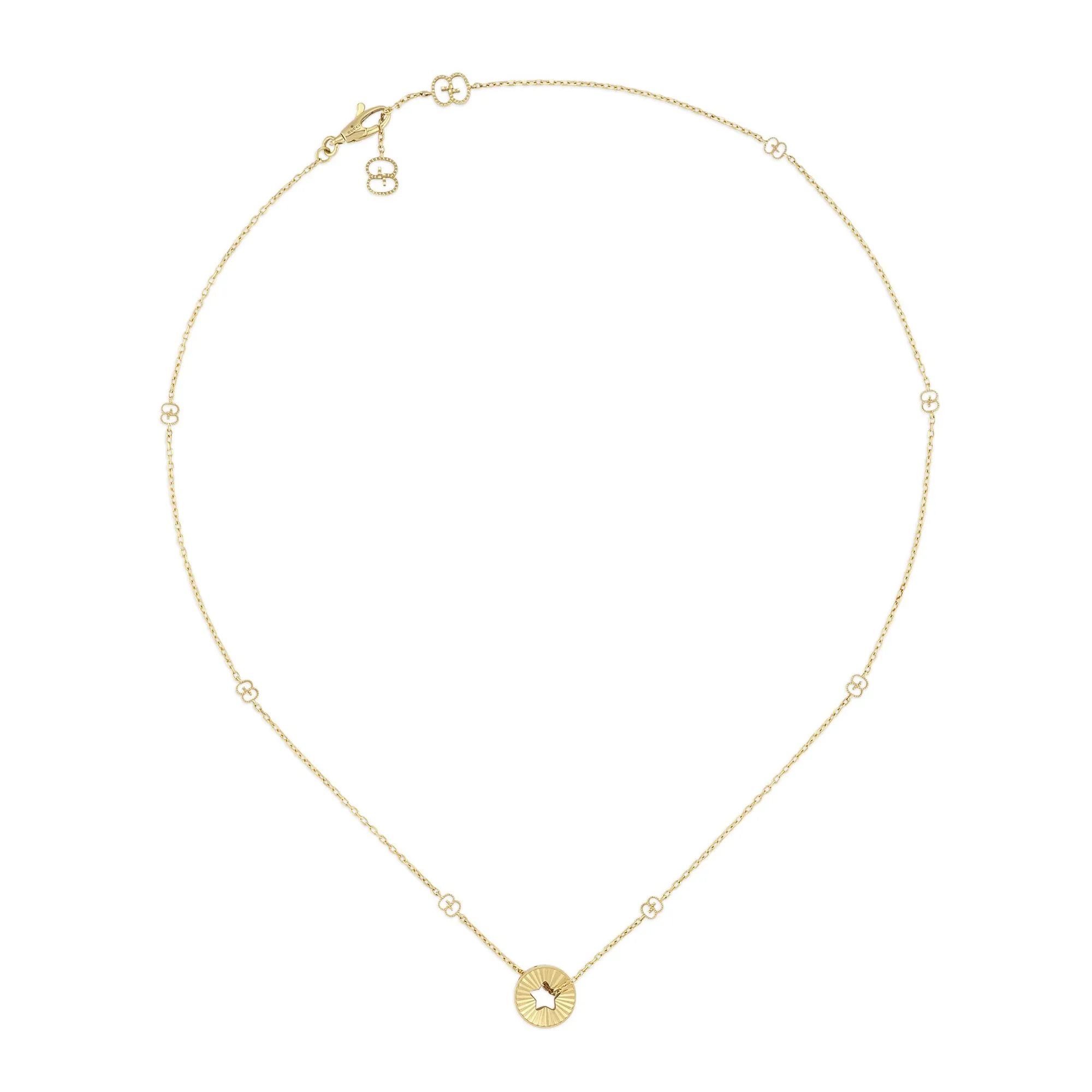 Gucci Icon 18kt Yellow Gold Star Necklace La Mine d'Or Moncton, NB