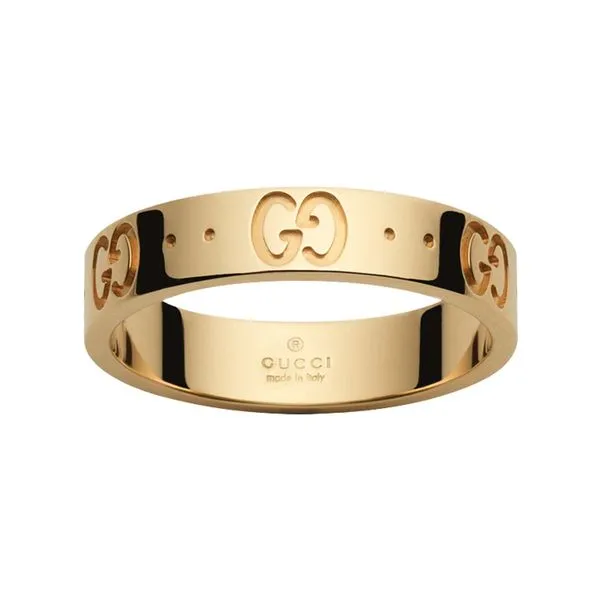 Gucci Icon Thin Band in 18kt Yellow Gold La Mine d'Or Moncton, NB
