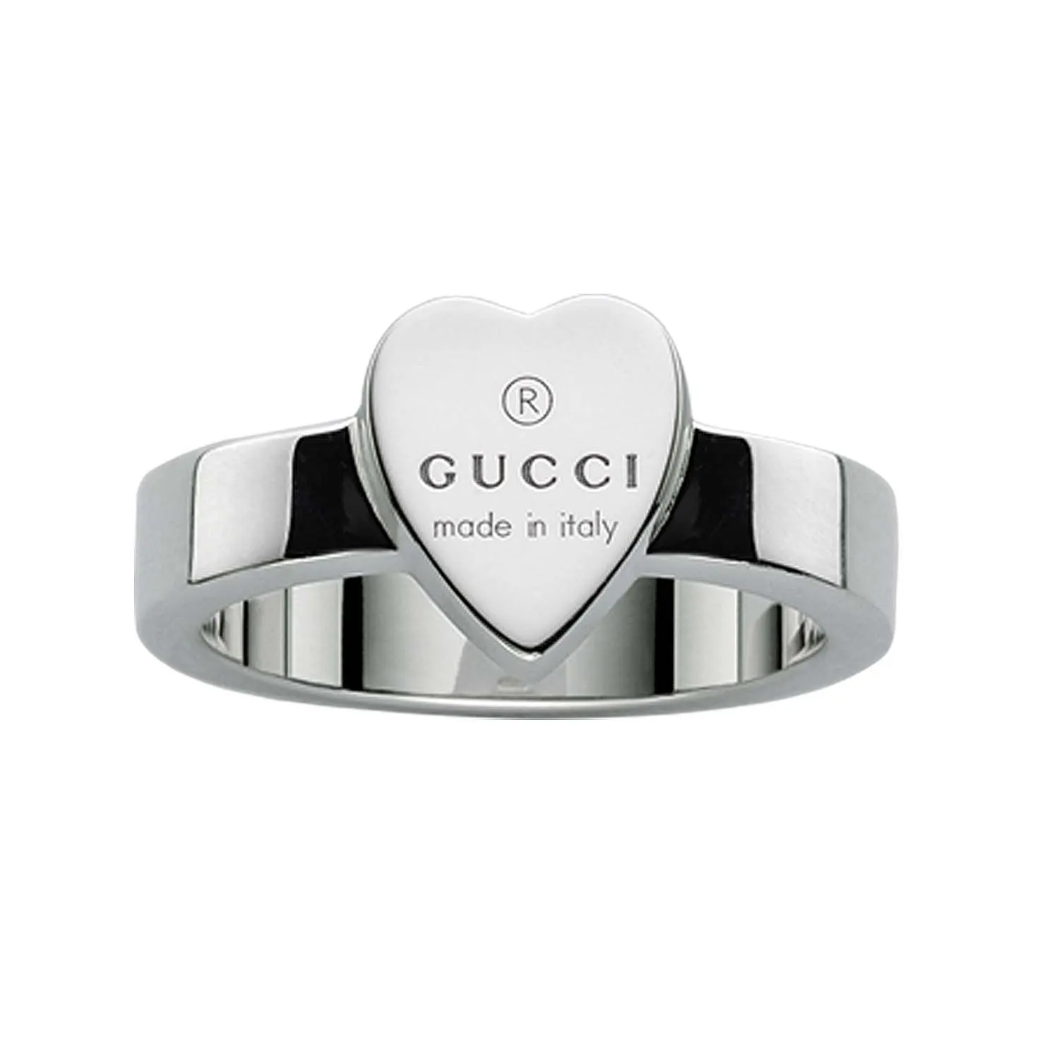 Gucci Trademark Heart Sterling Silver Ring La Mine d'Or Moncton, NB