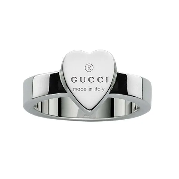 Gucci Trademark Heart Sterling Silver Ring La Mine d'Or Moncton, NB
