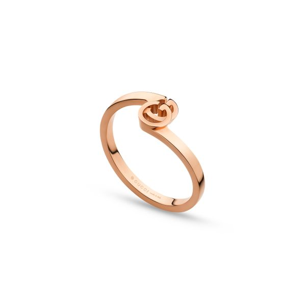 Gucci Running G Stackable Ring in 18kt Rose Gold La Mine d'Or Moncton, NB