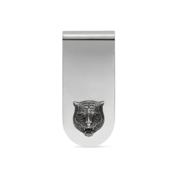 Gucci Sterling Silver Gatto Heat Motif Money Clip La Mine d'Or Moncton, NB