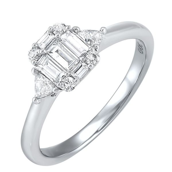 Emerald Cut Diamond Engagement Ring Layne's Jewelry Gonzales, LA