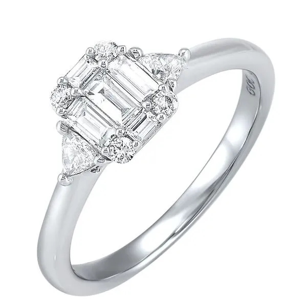 Emerald Cut Engagement Ring Layne's Jewelry Gonzales, LA