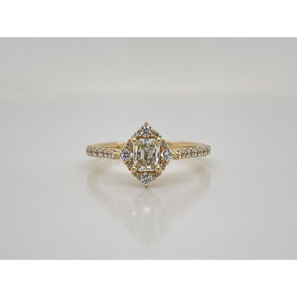 Antique Style Cushion Diamond Engagement Ring Layne's Jewelry Gonzales, LA