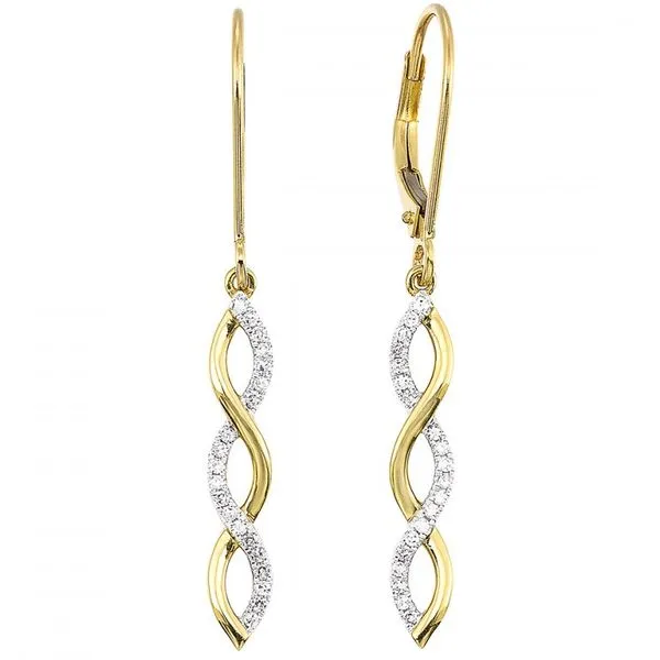 Diamond Earrings Image 2 Layne's Jewelry Gonzales, LA