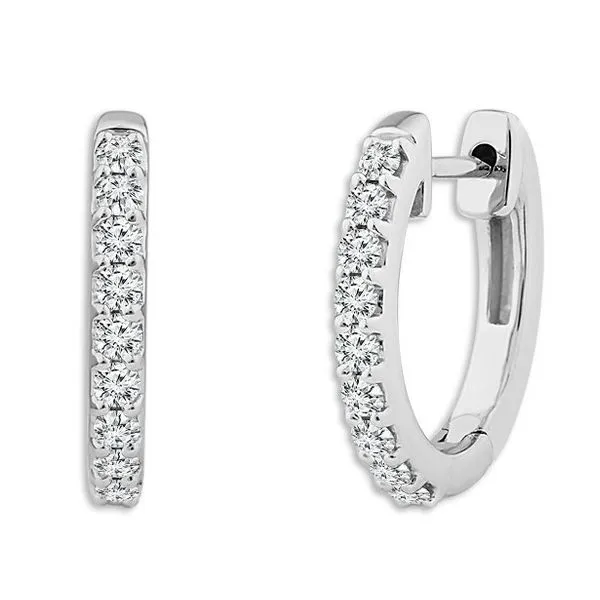 Diamond Earrings 001-150-03979 14KW - Layne's Jewelry