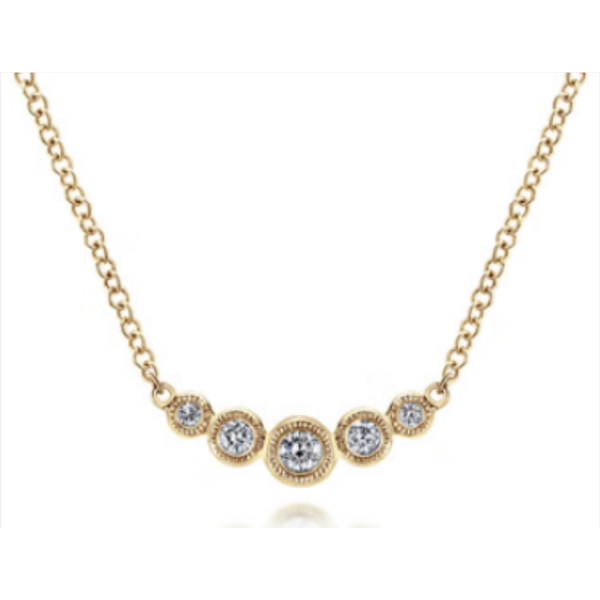 Diamond Bar Necklace Layne's Jewelry Gonzales, LA