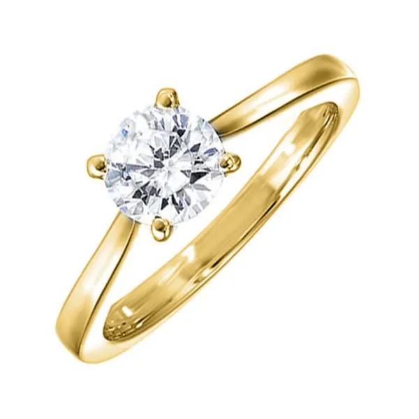 14K Yellow Tiffany Engagement Ring similar item image