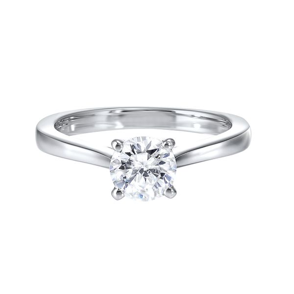 White 14 Karat Engagement Ring with Royal Heart Diamond Lee Ann's Fine Jewelry Russellville, AR
