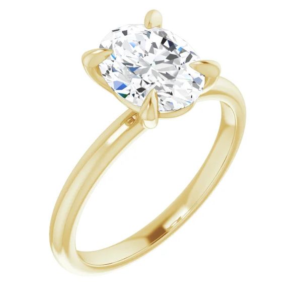 14K Yellow Gold Engagement Ring Lee Ann's Fine Jewelry Russellville, AR