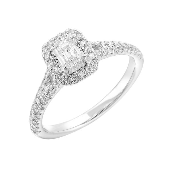 White 14 Karat Engagement Ring Lee Ann's Fine Jewelry Russellville, AR