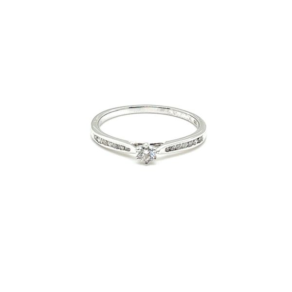 14 Karat White Engagement Ring Lee Ann's Fine Jewelry Russellville, AR