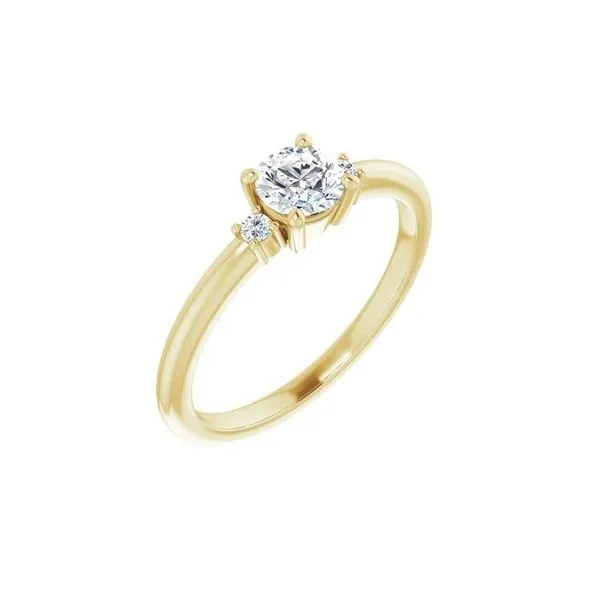 14 Karat Yellow Gold Engagement Ring Lee Ann's Fine Jewelry Russellville, AR