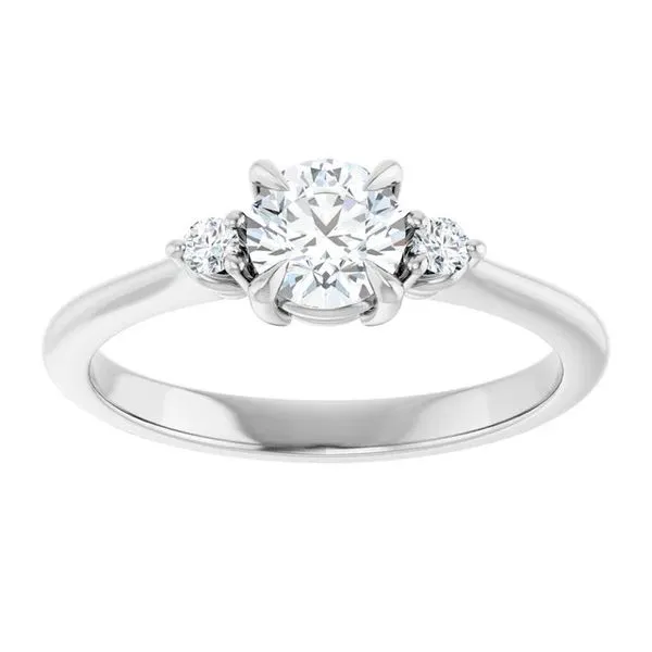 White 14 Karat Engagement Ring Lee Ann's Fine Jewelry Russellville, AR
