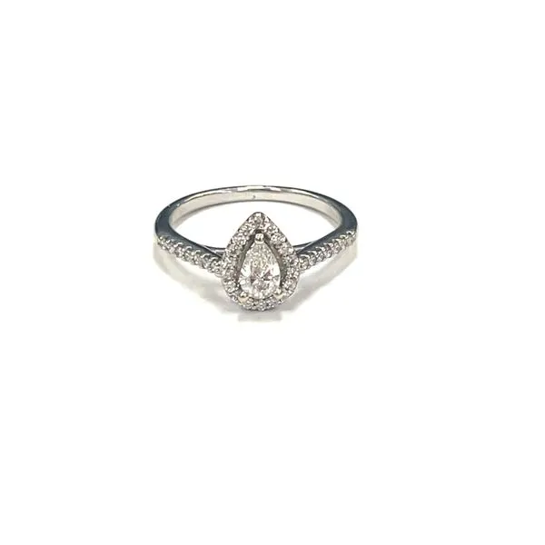 14K White Gold Estate Engagement Ring Lee Ann's Fine Jewelry Russellville, AR
