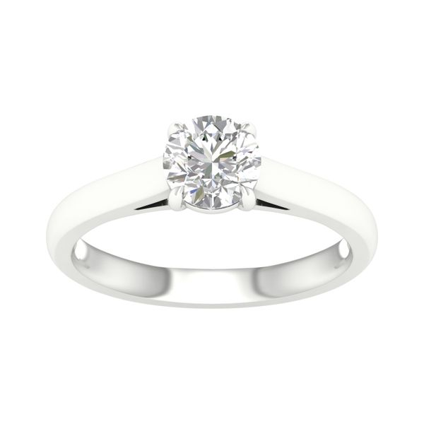 White 14Kt Engagement Ring with 1.00Ct Round Diamond Lee Ann's Fine Jewelry Russellville, AR