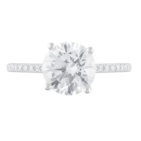 Round Lab Grown Diamond Engagement Ring Lee Ann's Fine Jewelry Russellville, AR