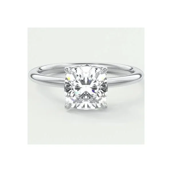 14 Karat White Gold Lab Grown Diamond Engagement Ring similar item image