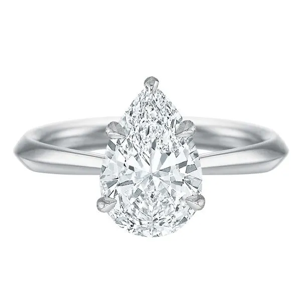 14K White Gold Lab Grown Diamond Engagement Ring Lee Ann's Fine Jewelry Russellville, AR