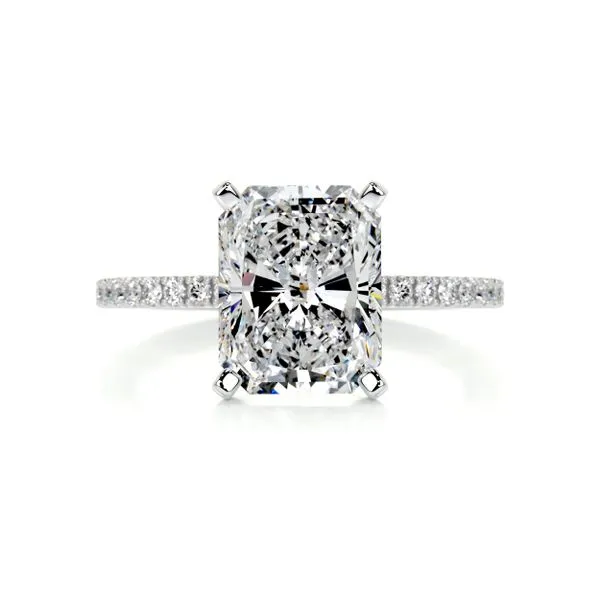 Radiant Cut Lab Grown Diamond Engagement Ring Lee Ann's Fine Jewelry Russellville, AR