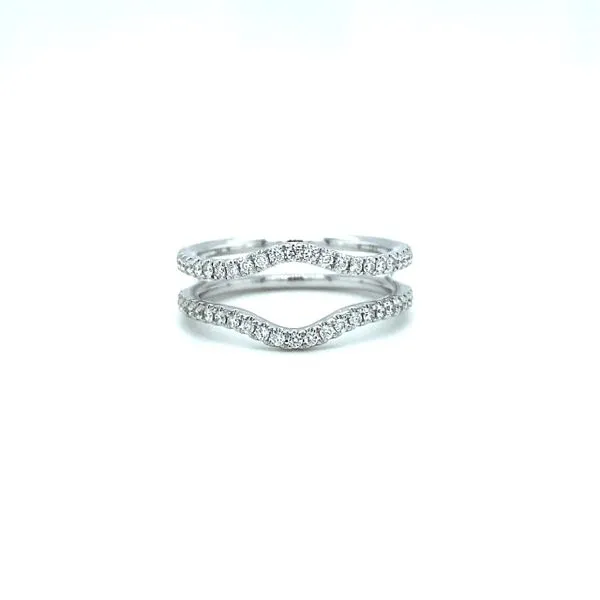 White 14 Karat Diamond Ring Enhancer Lee Ann's Fine Jewelry Russellville, AR