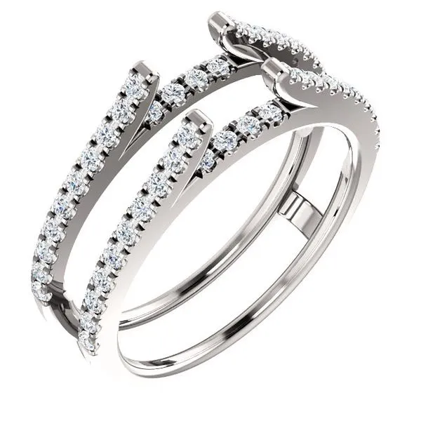 .50 CT TW Diamond Guard Ring Lee Ann's Fine Jewelry Russellville, AR