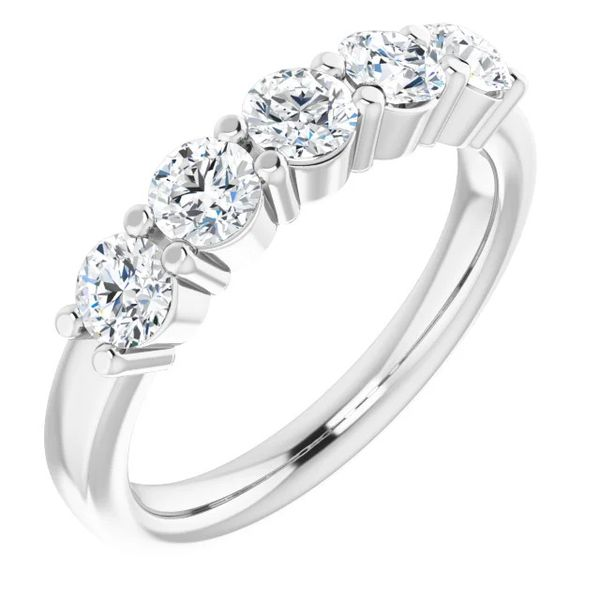 White 14 Karat Wedding Band Lee Ann's Fine Jewelry Russellville, AR