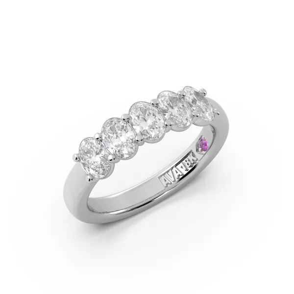 White 14 Karat Wedding Band Lee Ann's Fine Jewelry Russellville, AR