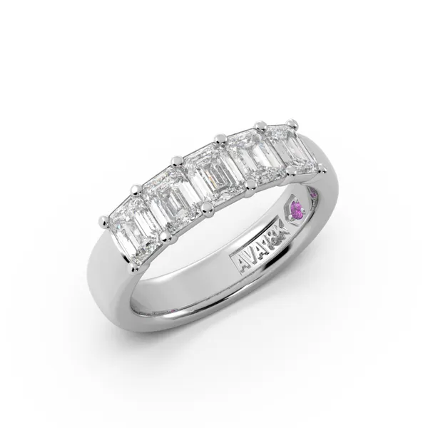 White 14 Karat Wedding Band similar item image