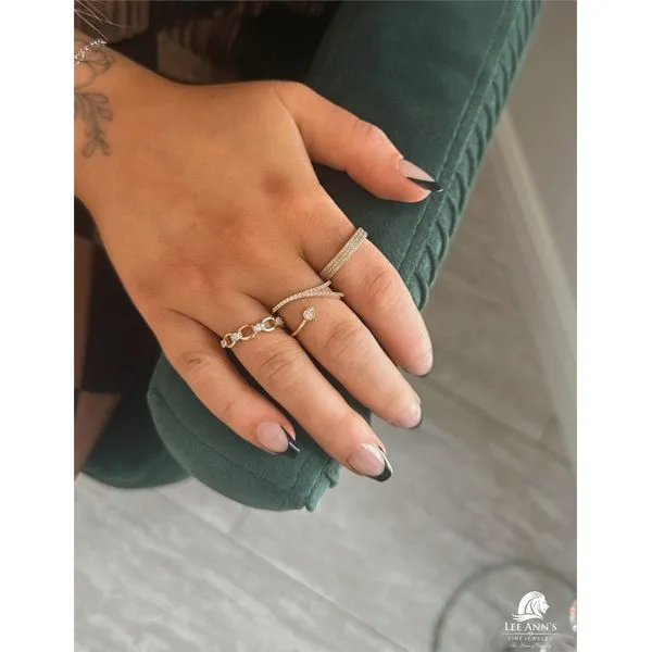 Yellow 14 Karat Twist Peek-A-Boo Fashion Ring Image 2 Lee Ann's Fine Jewelry Russellville, AR