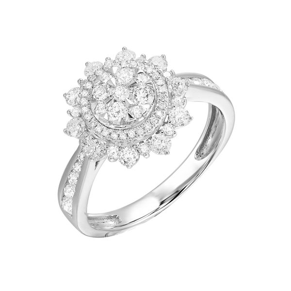 White 14 Karat Fashion Ring Lee Ann's Fine Jewelry Russellville, AR