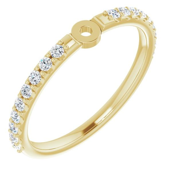 Yellow 14 Karat Semi-Mounting Ring Lee Ann's Fine Jewelry Russellville, AR