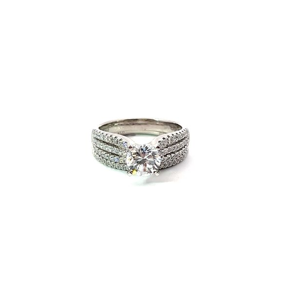 White Gold 14Kt Semi-Mounting Ring Lee Ann's Fine Jewelry Russellville, AR