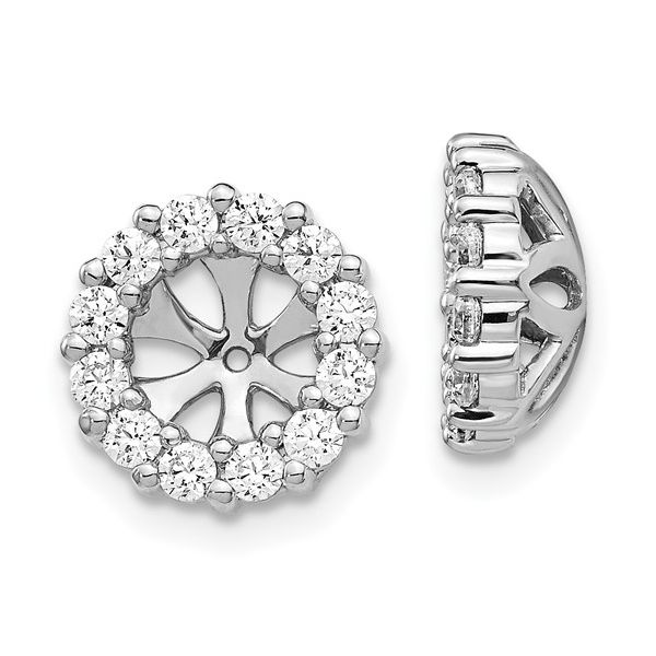 .72 CT TW Diamond Earring Jackets Lee Ann's Fine Jewelry Russellville, AR