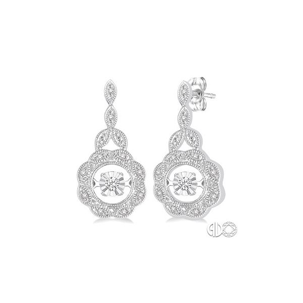 Rhythm Of Love Diamond Earrings Lee Ann's Fine Jewelry Russellville, AR