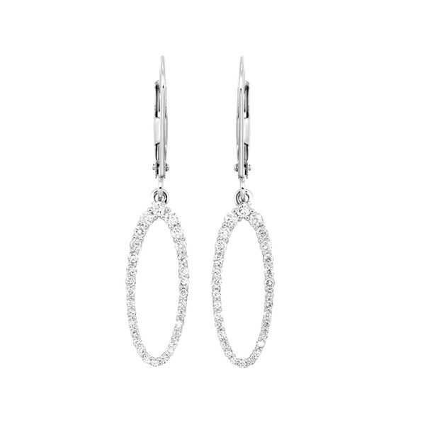 White 14Kt Diamond Earrings Lee Ann's Fine Jewelry Russellville, AR