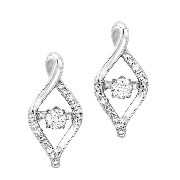 Sterling Silver Rhythm Of Love Earrings Lee Ann's Fine Jewelry Russellville, AR