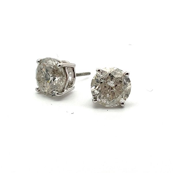 14K White Diamond Earrings Lee Ann's Fine Jewelry Russellville, AR