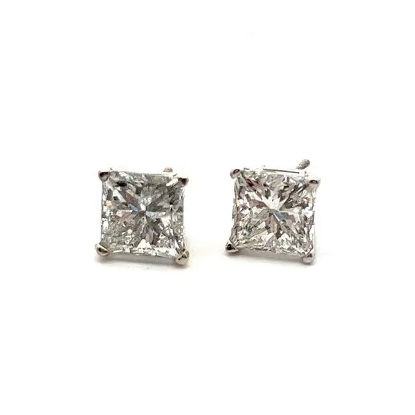 White 14Kt Diamond Earrings Lee Ann's Fine Jewelry Russellville, AR